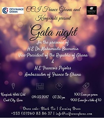 CHAMBER OF COMMERCE AND INDUSTRY FRANCE GHANA (CCIFG) GALA NIGHT