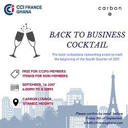 CCIFG BACK TO BUSINESS COCKTAIL